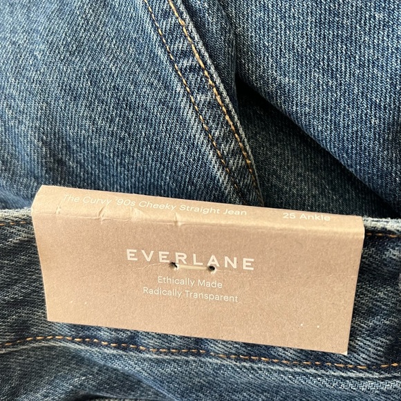 Everlane The curvy 90s Cheeky Straight Jean Ankle - Picture 12 of 12